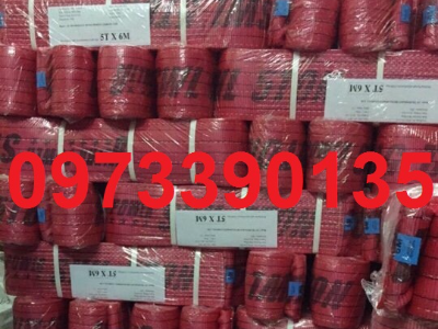 Dây cẩu hàng 10 tấn Hàn Quốc màu cam giá rẻ, chất lượng cao